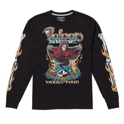 Volcom - Stone Ghost Long Sleeve Shirt (Black) *SALE